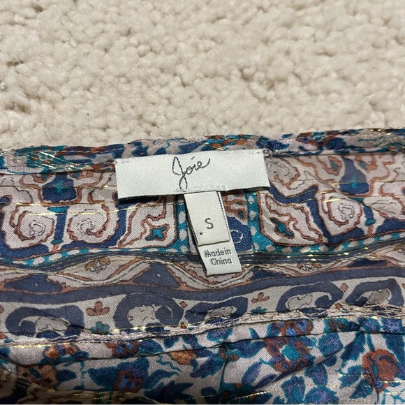 Anthropologie - Joie Sofinne Silk Blouson Dress, Size S/ MSRP $428. - Picture 6 of 11